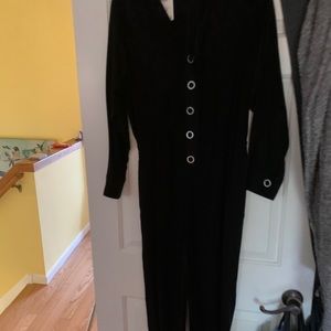 Black long sleeve jumpsuit